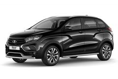 Защита порогов с алюминиевой площадкой Ø51мм (НПС) LADA XRAY Cross c 2018